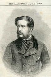Majoor Charles Nasmyth (1825-61) uit The Illustrated London News 13 juli 1861