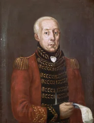 Generaal-majoor Hugh Lyle Carmichael, 2e West India Regiment Voetvolk, ca.1809