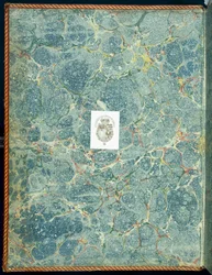 Marmeren schutblad
