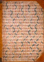 Marmeren schutblad, jaren 1950