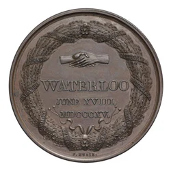 Medaille ter herdenking van de Slag bij Waterloo