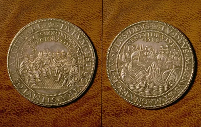 Medaille ter herdenking van de nederlaag van de Spaanse Armada, 1588