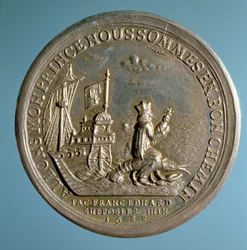 Medaille ter herdenking van de geboorte van Prins James, 1688