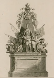 Gedenkteken voor Lord Ligonier, Westminster Abbey, Londen