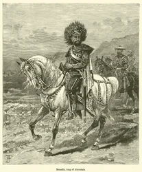Menelik, koning van Abessinië
