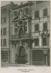 Mercers Hall, Cheapside, Londen
