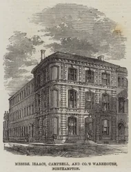 Magazijn van Messers Isaacs, Campbell, en Company, Northampton