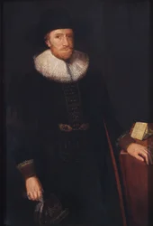Miles Newton, een brief in zijn hand