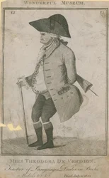 Miss Theodora De Verdion, leraar in talen en boekhandelaar