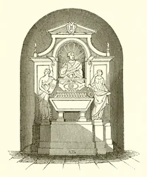 Monument van Galileo in de kerk van Santa Croce in Florence