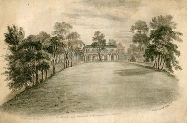 Mount Arrarat bij Wimbledon, de residentie van William Leake