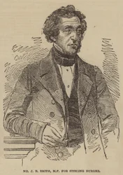 De heer J B Smith, MP voor Stirling Burghs