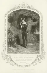 Meneer J P Hartley als Touchstone, Zoals U Het Wilt, Act V, scène i