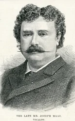 Mr Joseph Maas, Illustratie voor de Graphic