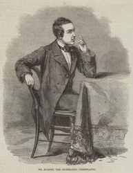 De Heer Morphy, de Beroemde Schaker (gravure)
