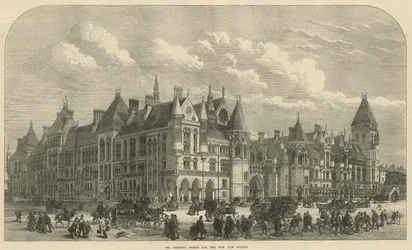 Ontwerp van Mr Streets voor de nieuwe Rechtbanken