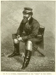 Mr. W. H. Russell, Correspondent van de Times in de Krim