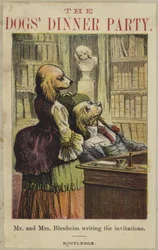 Mr en Mrs Bleheim schrijven de uitnodigingen
