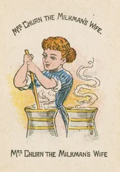 Mevrouw Churn de Melkboersvrouw