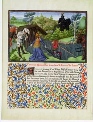 Ms. 2597 Hoop haalt Hart uit de Rivier van Tranen, facsimile editie van Livre du Coeur d
