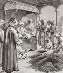 Muhammad bin Tughluq geeft token valuta uit