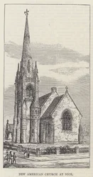Nieuwe Amerikaanse Kerk in Nice