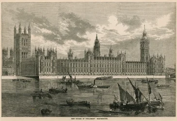 Nieuwe Houses of Parliament, Westminster, Londen