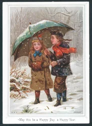 Nieuwjaarsgroetkaart