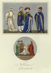 Edelmannen van de 14e eeuw