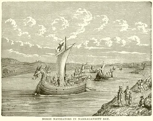 Noorse zeevaarders in Narragansett Bay