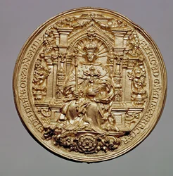 Voorzijde van het zegel van Hendrik VIII