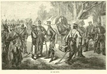 Onderweg, januari 1871