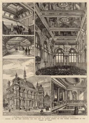 Opening van de nieuwe gebouwen van de City of London School