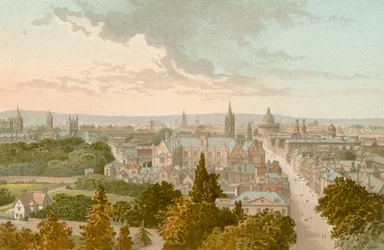 Oxford vanaf Magdalen Tower