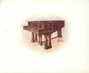 Pagina uit Steinway & Sons Kunstcatalogus
