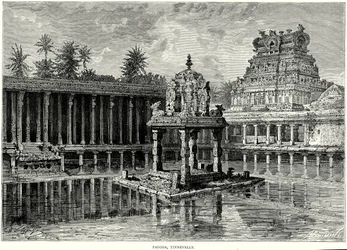 Pagode, Tinnevelly (gravure)