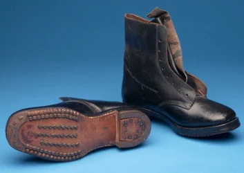 Paar Holdfast mijnwerkerslaarzen, begin 1900s
