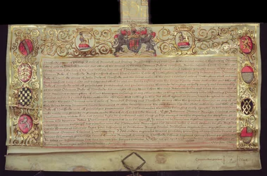 Octrooi voor het herstel van het hertogdom Norfolk, door Karel II, 1660