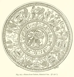 Patera uit Curium, diameter 8 inch