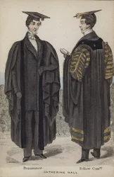 Pensionaris, Fellow Commoner, Catherine Hall