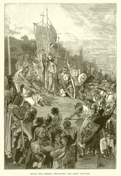 Peter de Kluizenaar predikt de eerste kruistocht