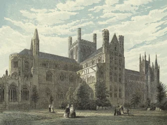 Peterborough Cathedral, noordoostelijk uitzicht
