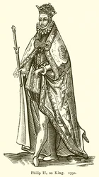 Filips II als Koning