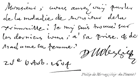 Philip de Mornay (Seigneur du Plessis)