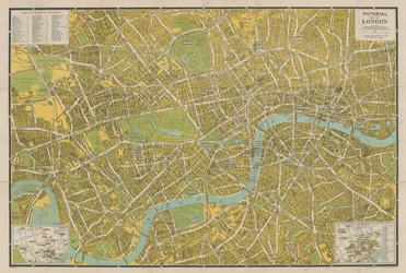 Beeldkaart van Londen