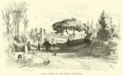 Porta Furba, in de Romeinse Campagna
