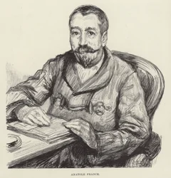 Portret van Anatole France
