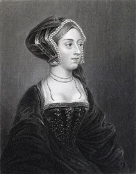 Portret van Anne Boleyn (c.1507-36) uit 