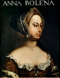 Portret van Anne Boleyn