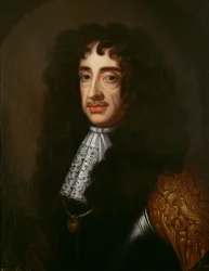 Portret van Karel II (1630-85)